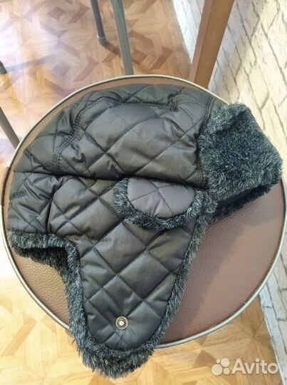 Шапка ушанка мужская