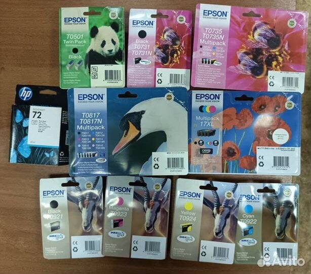 Картриджи струйные