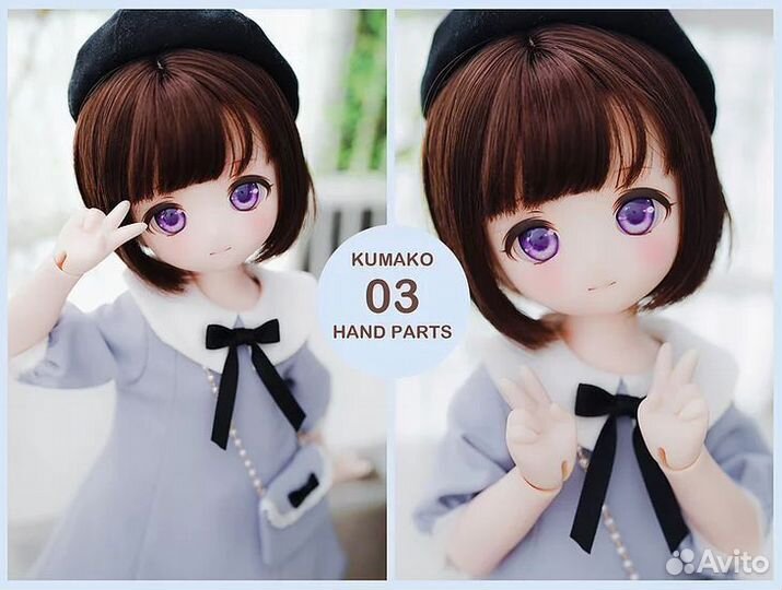 Предзаказ жестовых рук для бжд 1/4 MDD Puyoo