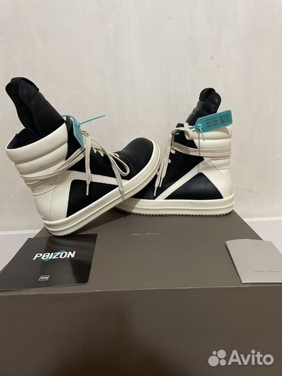 Rick Owens geobasket пойзон ориг