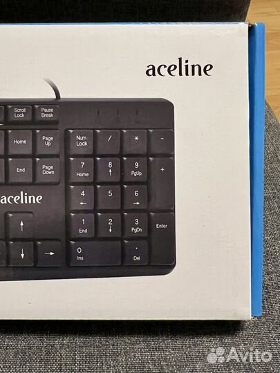 Клавиатура USB Aceline K-1204BU