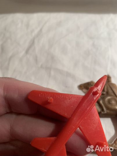 Модель солдитики, рыцари, самолет. 90-е года