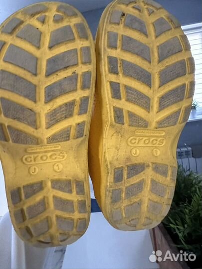 Резиновые сапоги crocs J1 31-32