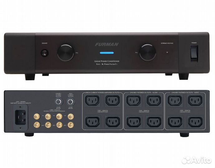 Сетевой фильтр Furman Elite-16 PFE i 12 розеток
