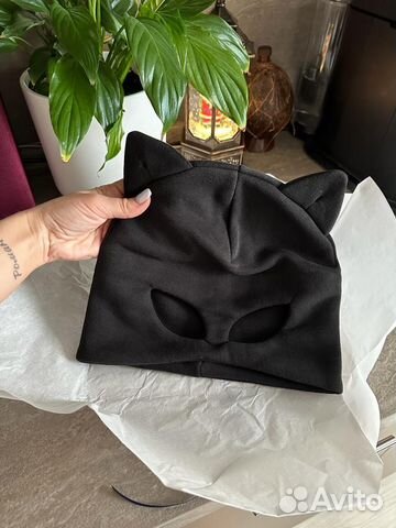 Шапка кошка