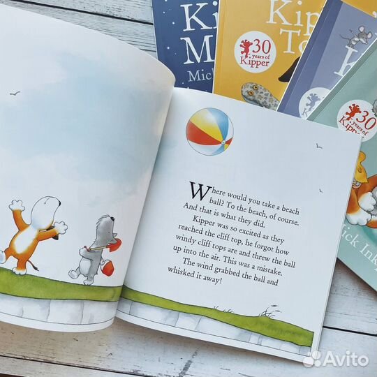 Книги на английском для детей Kipper