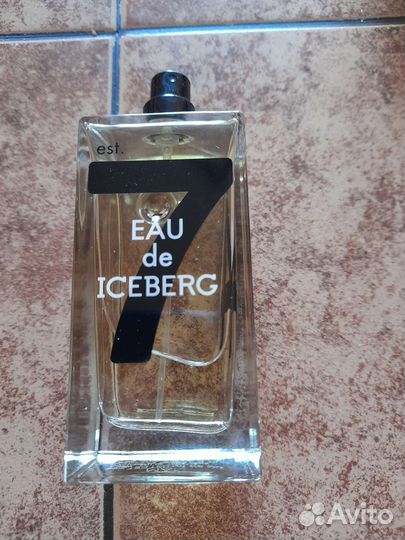 Туалетная вода тестер мужская Iceberg