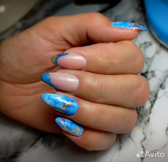 Покрытие гель лак.Наращивание