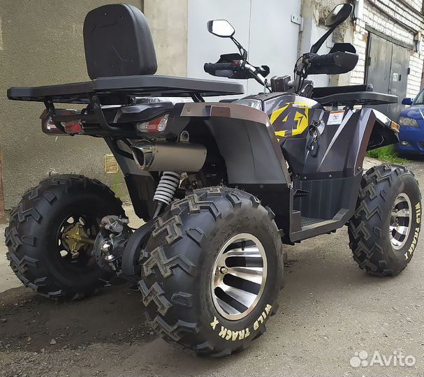 Квадроцикл Motoland Wild Track X 200 черный