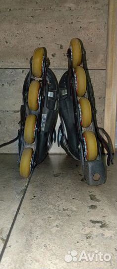 Роликовые коньки rollerblade раздвижные