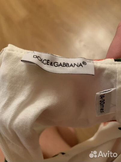 Dolce gabbana платье оригинал