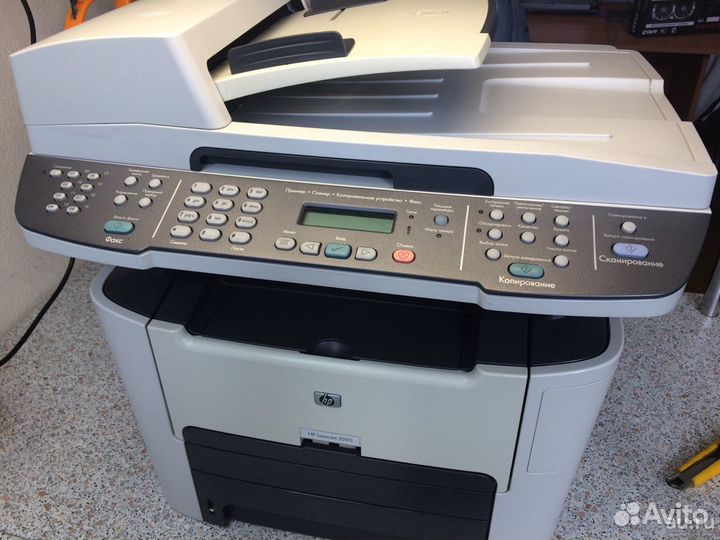 Принтер #сканер #копир #факс HP LaserJet 3390