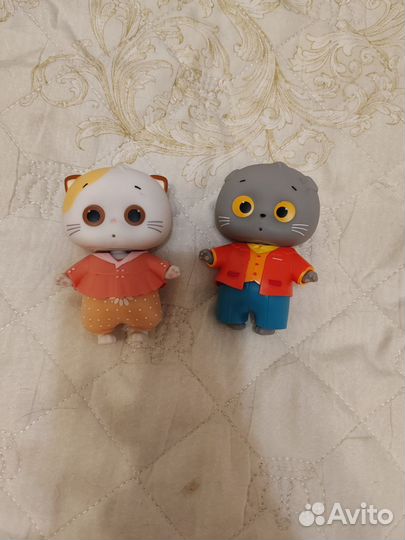 Набор Басик и Лили резиновые 8см