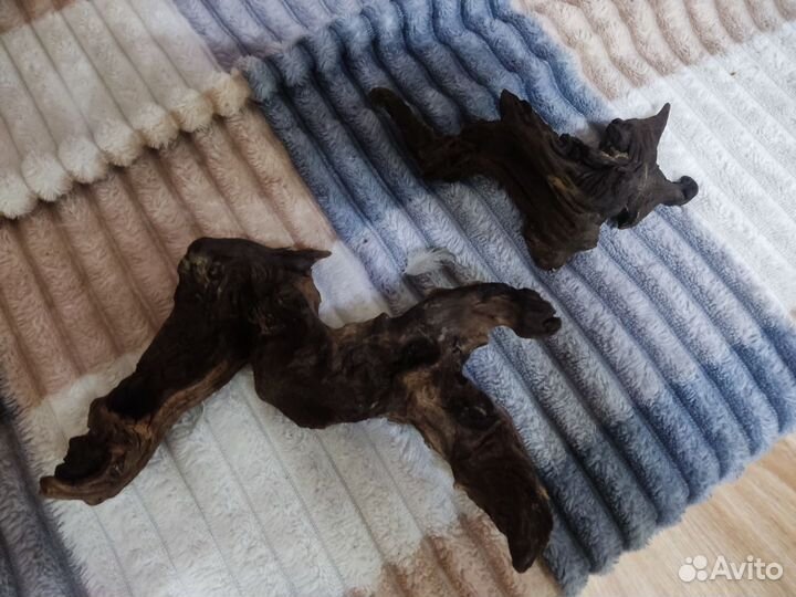 Коряги для аквариума или террариума 2 шт