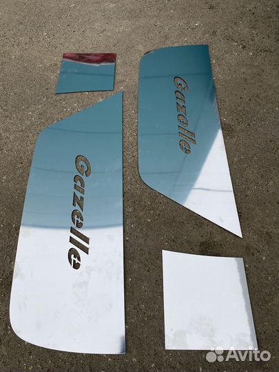 Накладки на низа дверей нержавейка Бизнес