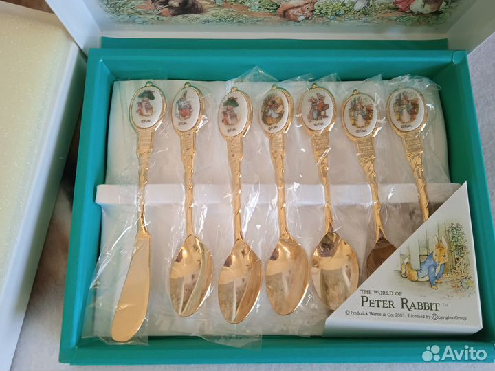 Ложки Peter Rabbit новые Япония