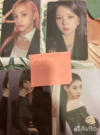 Официальные карты kpop