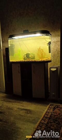 Аквариум с тумбой
