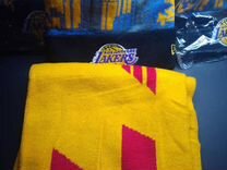 Набор шапка Lakers+шарф (готов на зиму с лета)