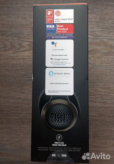 Наушники JBL Live 650btnc, черные, оригинал США