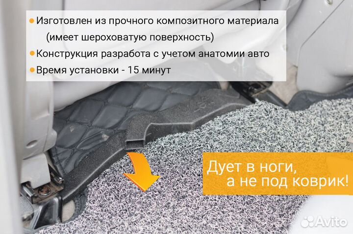 Удлинитель воздуховода Lexus LX470 / Toyota LC100