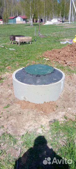 Копка колодца. Бурение колодца. Септик