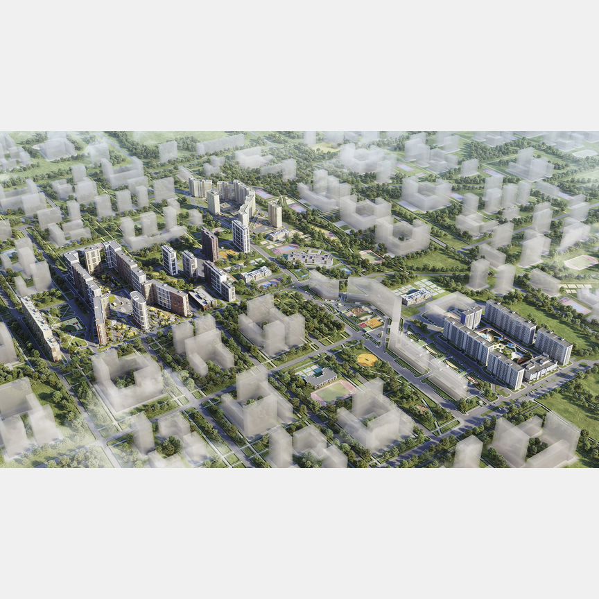 1-к. квартира, 33,4 м², 2/21 эт.