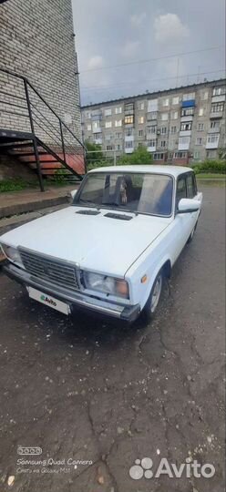 ВАЗ 2107 1.5 МТ, 2002, 90 000 км