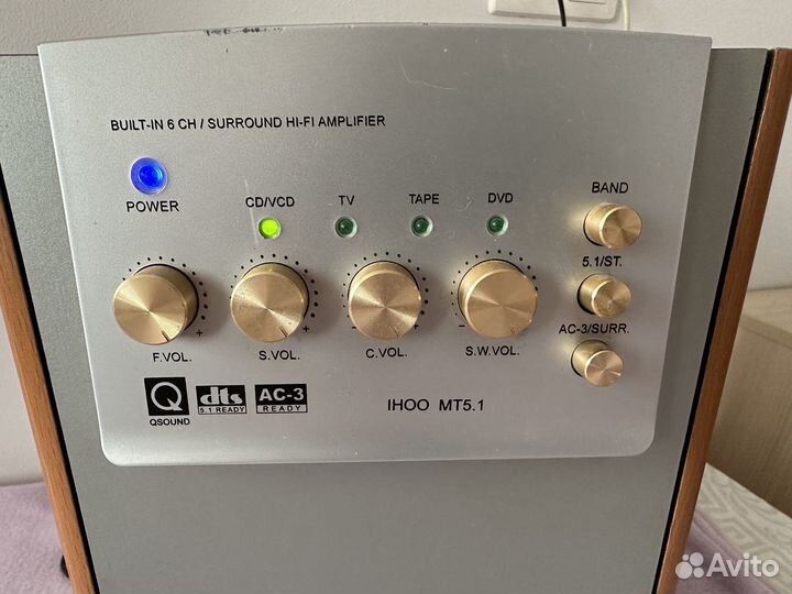 Домашний сабвуфер sven ihoo MT 5.1R