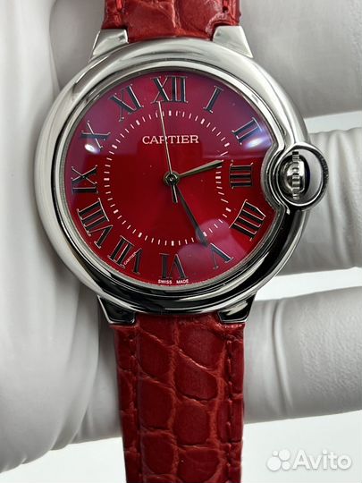 Часы Cartier Вallоn Вleu dе 36mm Квaрц Kaртье