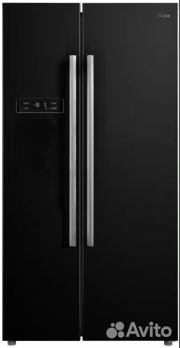Midea MRS518snbl1 Side-by-Side No Frost