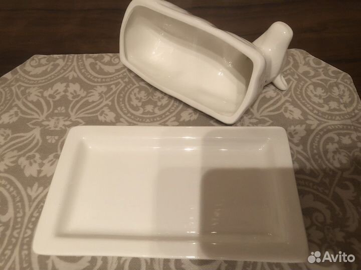 Масленка фарфор