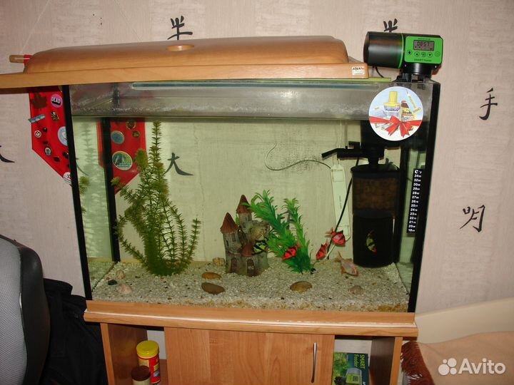 Аквариум с тумбой 100 л