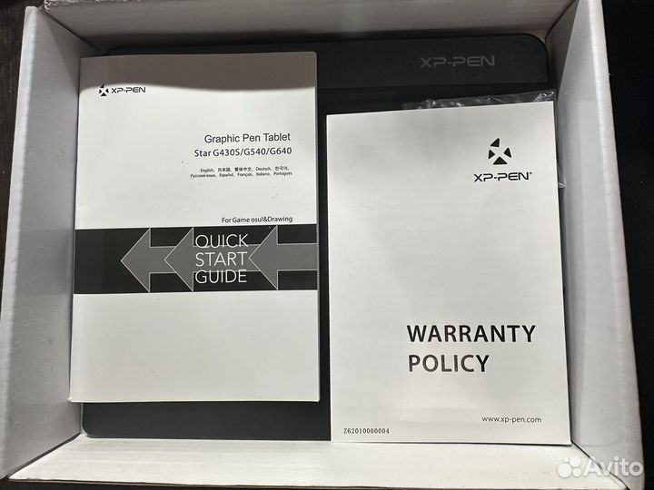 Графический планшет XP-PEN Star G640