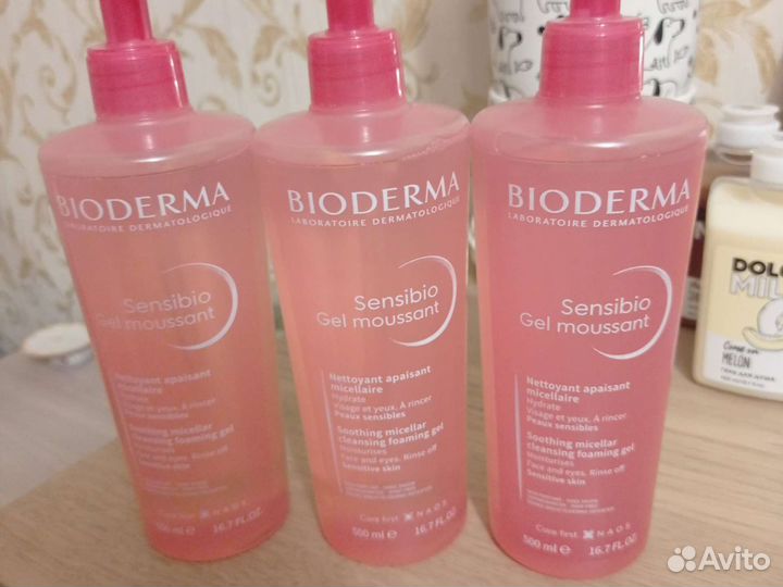 Очищающий гель для лица Bioderma