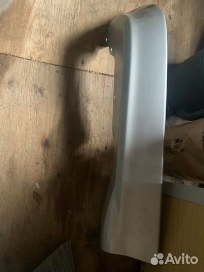 Накладка на задний бампер