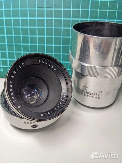 Объективы Carl zeiss 50mm и 135mm