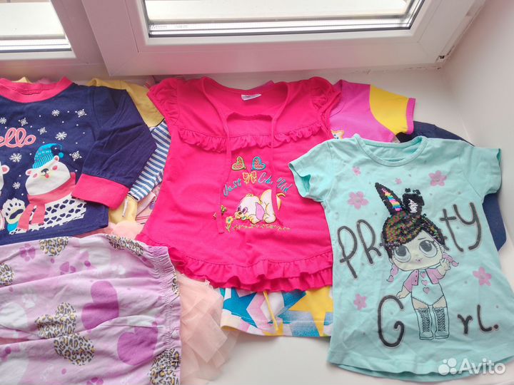 Одежда пакетом на девочку 92-98 р-р