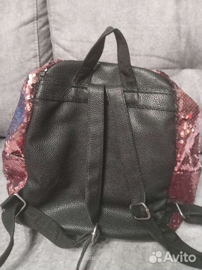 Рюкзак детский с пайетками для девочки