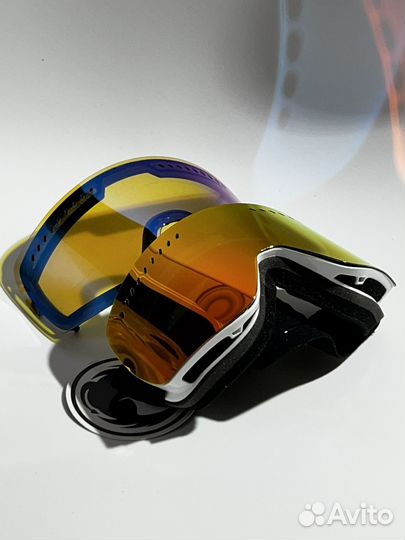 Горнолыжная маска Dragon NFXs Redlon+YellwBluelon