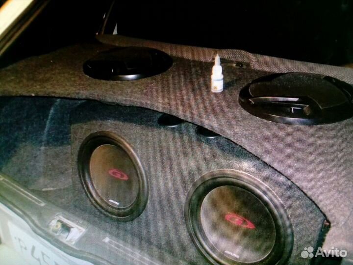 Акустическая полка матиз и 2111 приора универсал