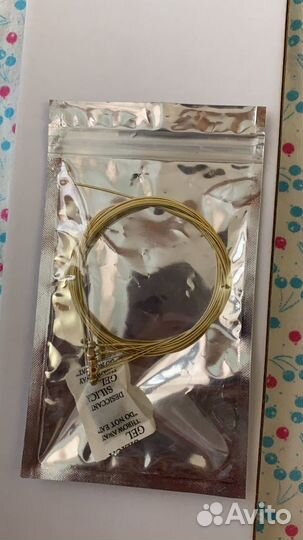 Новые струны для акустической гитары