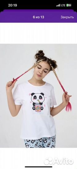 Пижама для девочки новая