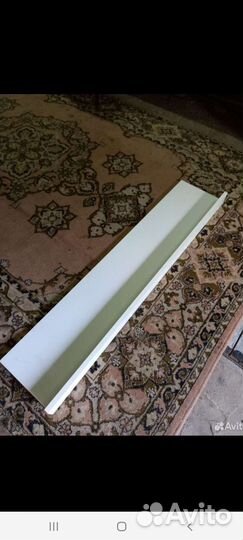 Полка настенная белая