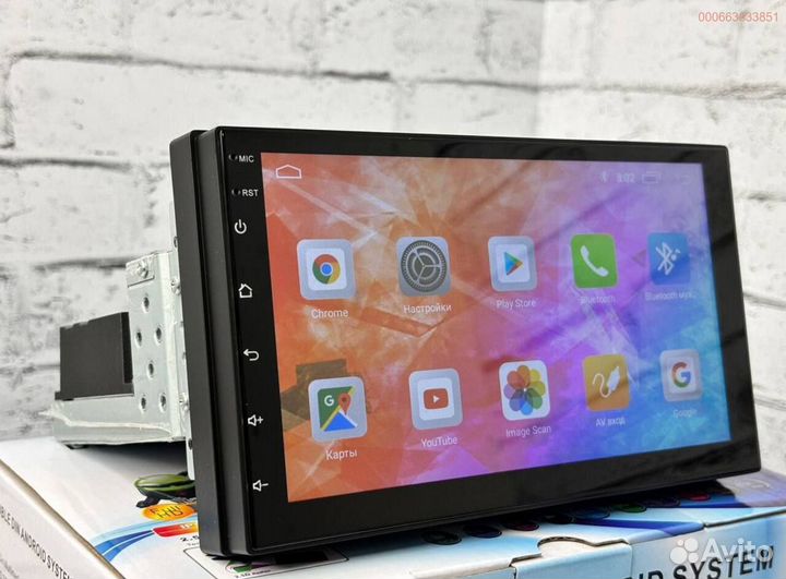 Магнитола 1Din 7дюймов 8ядер (Арт.71890)