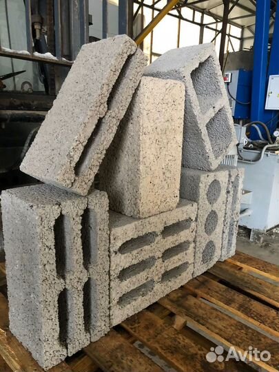 Керамзитобетонный блок