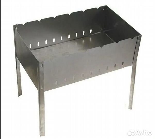 Мангал сборно-разборный + 6 шампуров