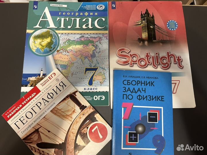 Рабочие тетради 7 класс