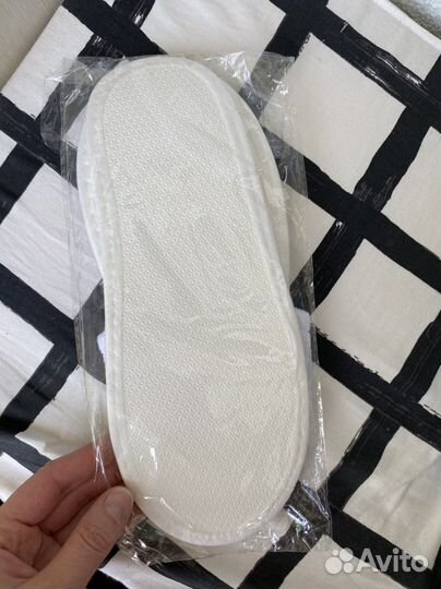 Тапочки одноразовые махровые
