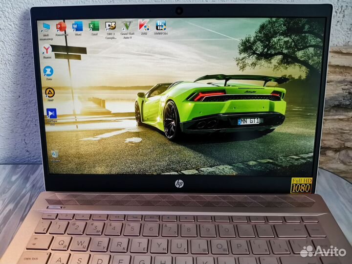 Игровой HP IPS/Intel Gold/8Gb/SSD240Gb/HD 610